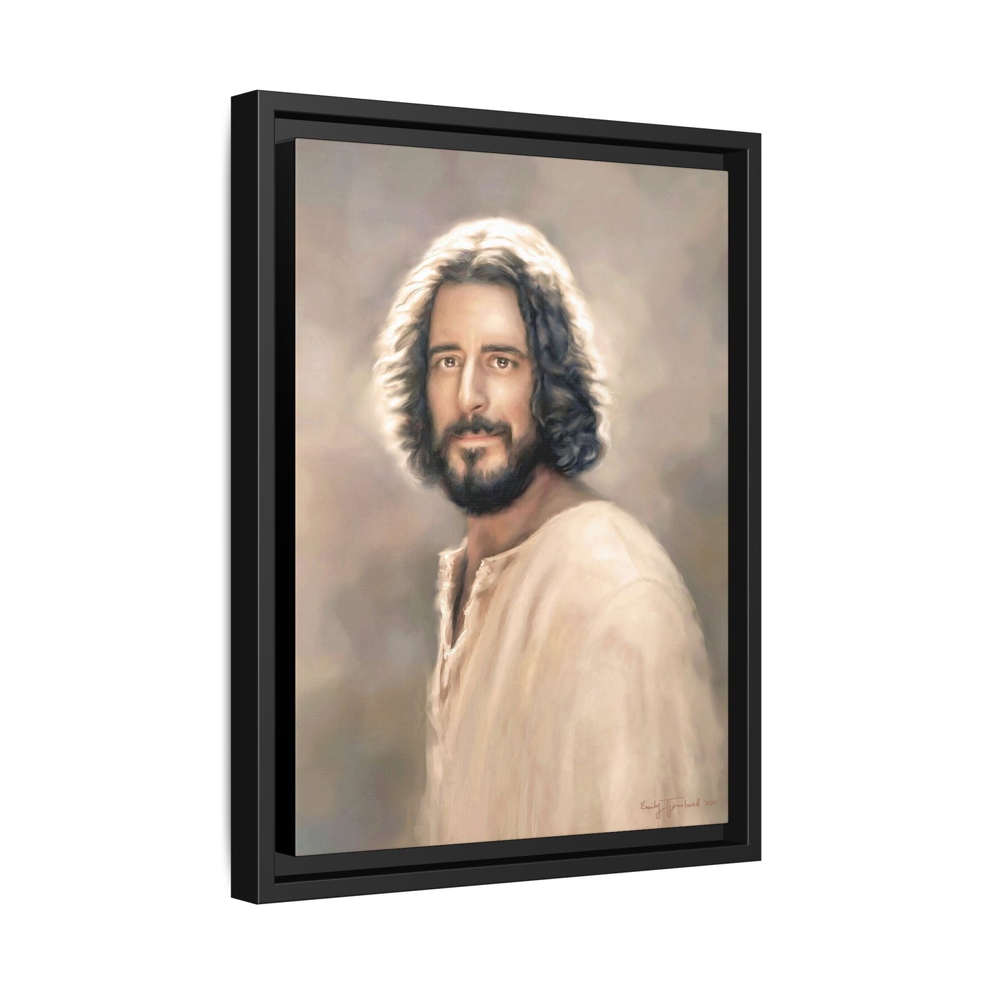 You Belong Jesus Portrait, Fine Art Canvas Print, Framed, The Chosen Art Inspired Artwork of Jesus Christ