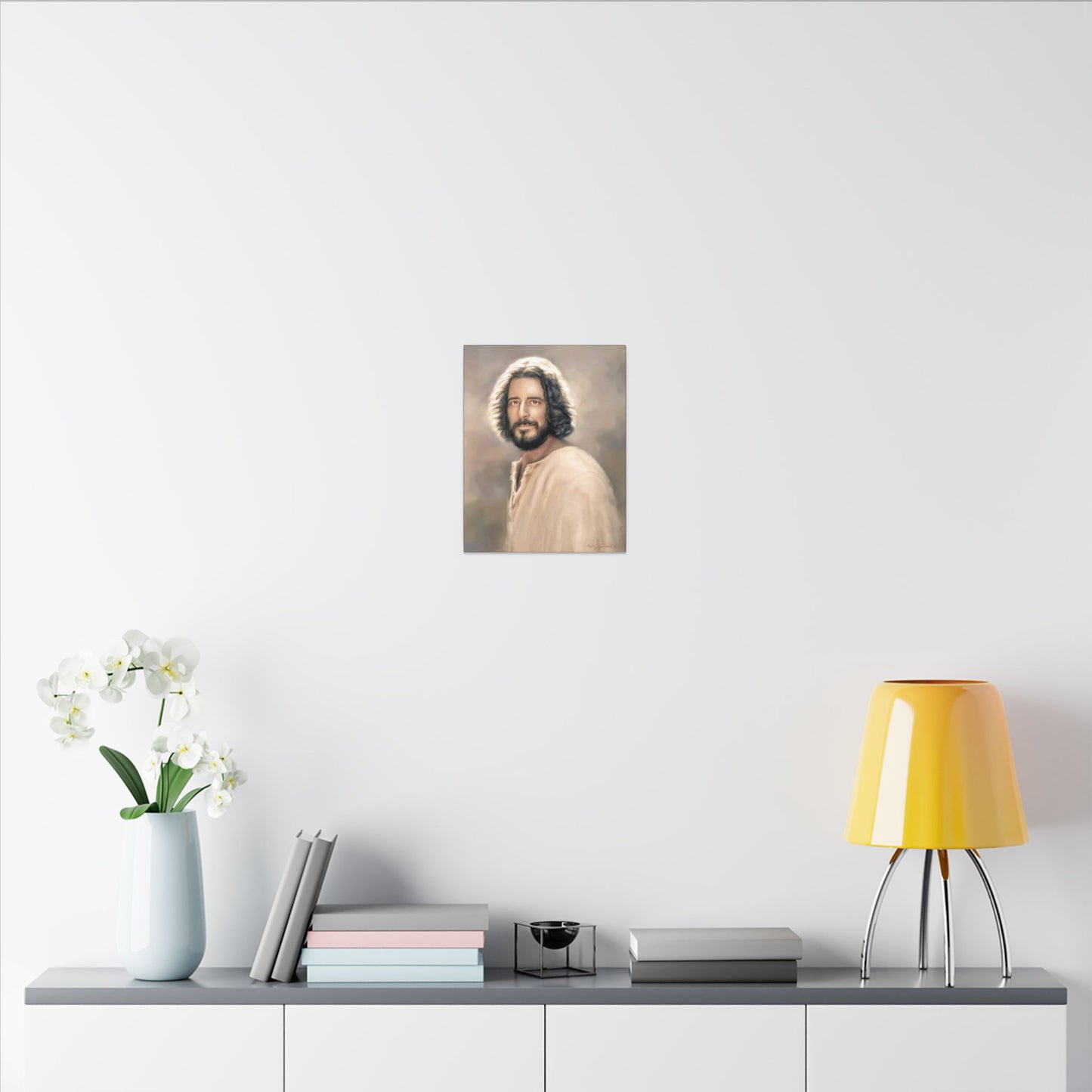 You Belong, Jesus Christ Portrait, Fine Art Canvas Print, Inspired by The Chosen Artwork of Jesus Painting