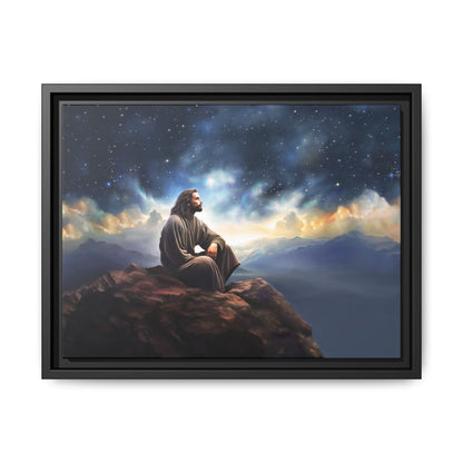 Jesus With The Stars, Fine Art Canvas Print, many sizes, Christian Art, Christian Gifts