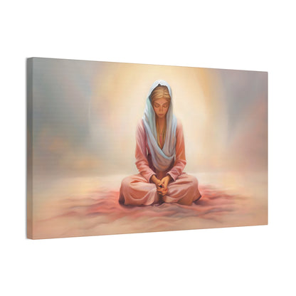 Stillness, Fine Art Canvas Print, Female Discipleship