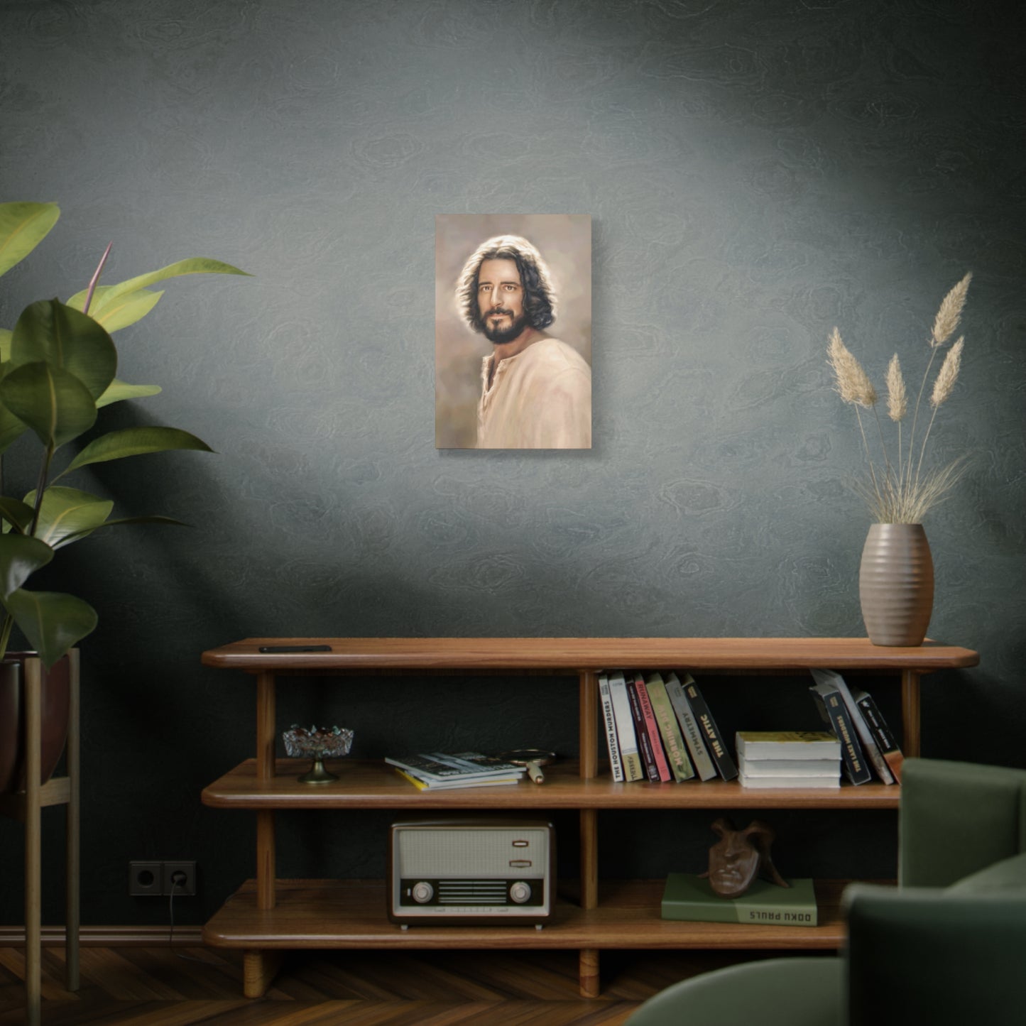 You Belong, Jesus Christ Portrait, Fine Art Canvas Print, multiple sizes, inspired by The Chosen Artwork of Jesus Painting, Gift for Christian Homes