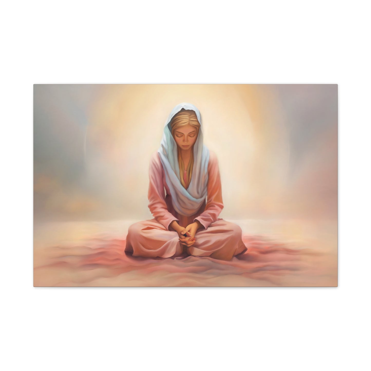 Stillness, Fine Art Canvas Print, Female Discipleship