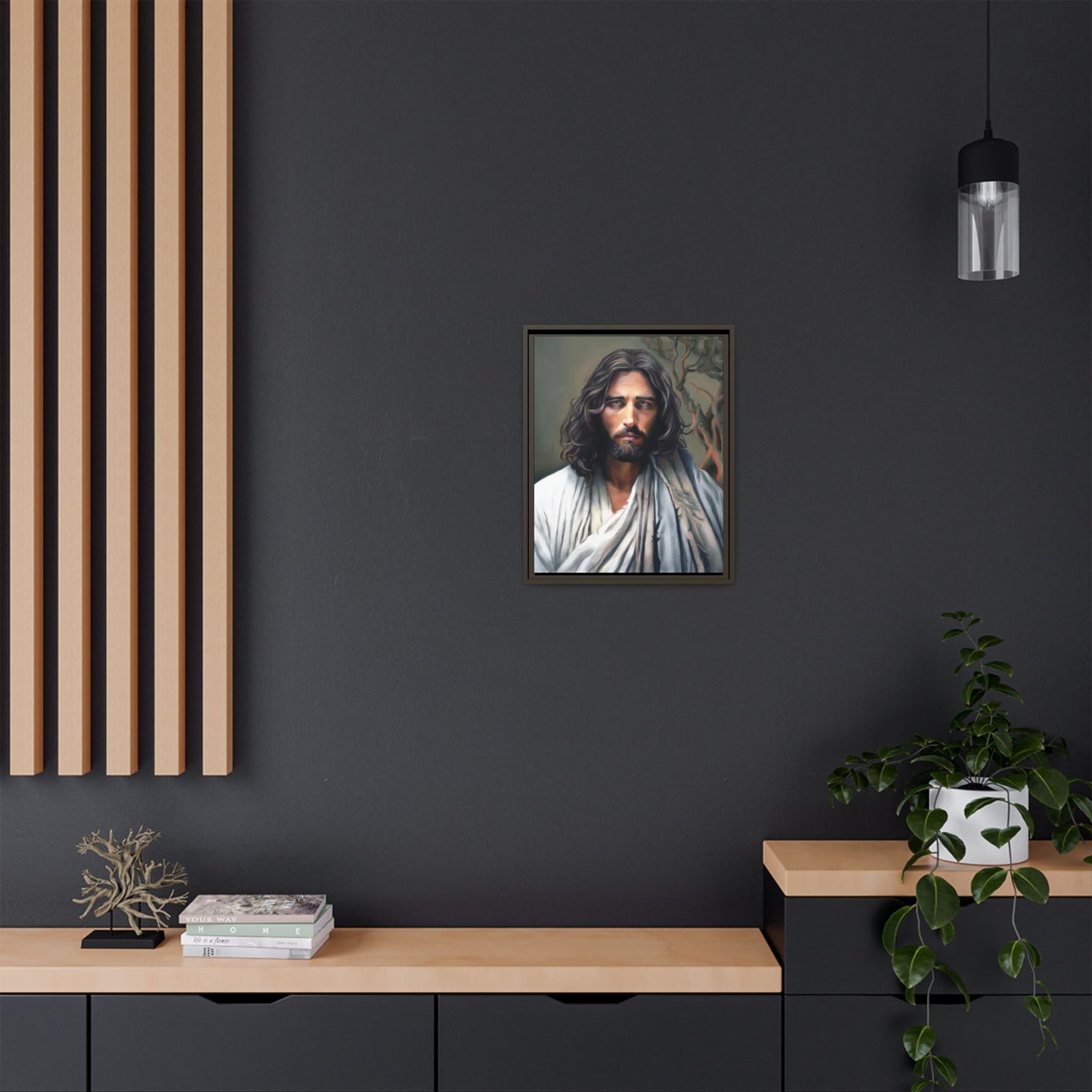 The End of Suffering, Jesus in Gethsemane, Fine Art Canvas Print, Christian Art, Jesus Artwork, Matte Canvas, Stretched, 0.75"