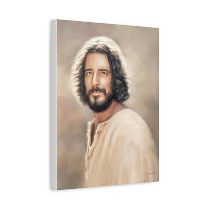 Jesus Christ Portrait, Fine Art Canvas Print, multiple sizes, The Chosen Artwork of Jesus Painting, Gift for Christian Homes