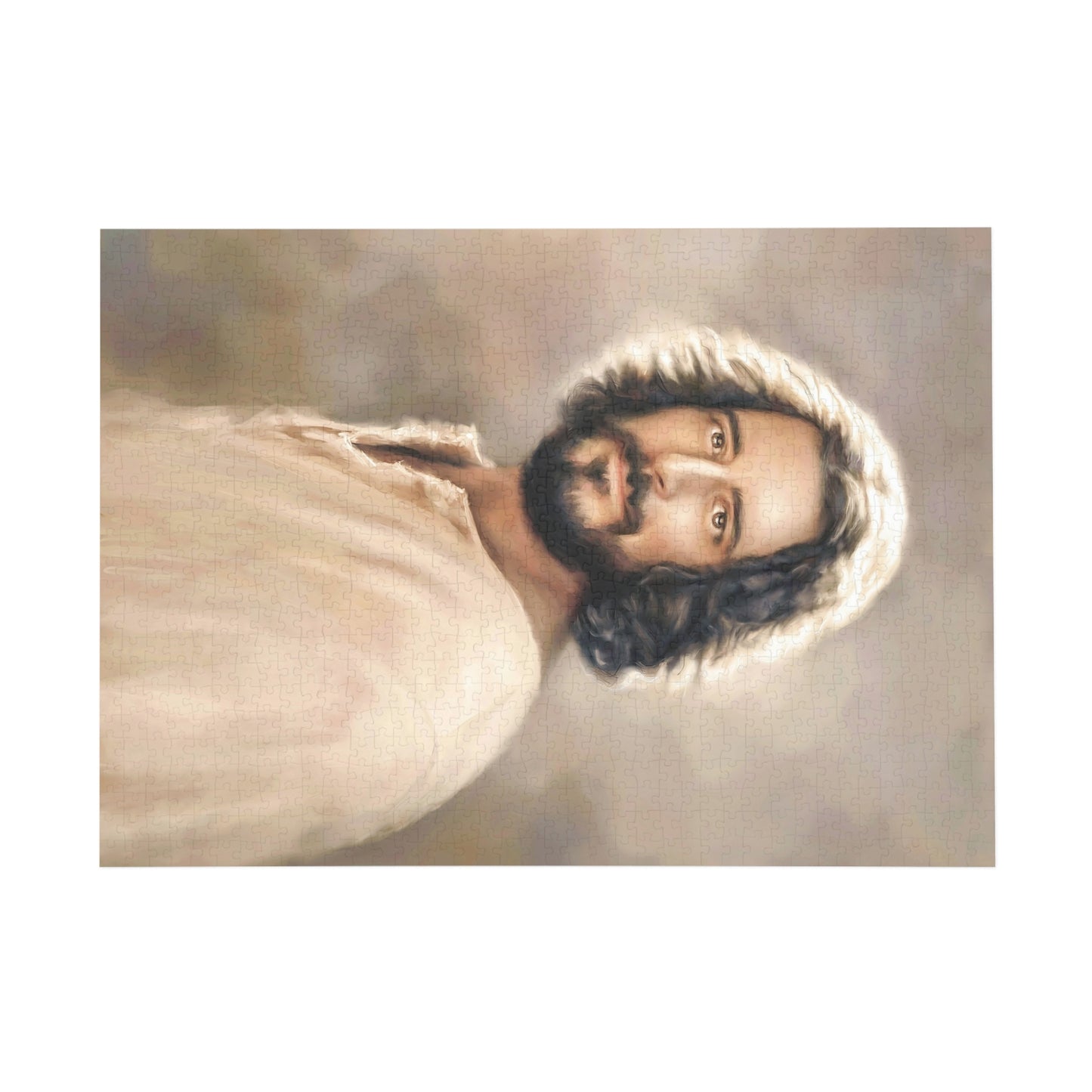 You Belong Jesus Portrait Puzzle, Christian Puzzle, Missionary Gift, Inspired by The Chosen
