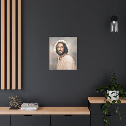 Jesus Christ Portrait, Fine Art Canvas Print, multiple sizes, The Chosen Artwork of Jesus Painting, Gift for Christian Homes