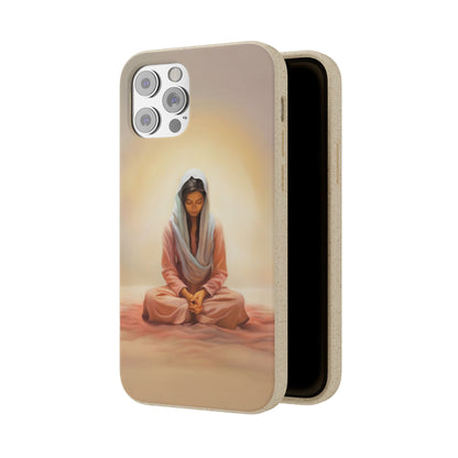Stillness Spiritual Phone Case, Fun and Stylish, meditation, Stillness, Missionary, Quiet reminder, mindfulness, Beauty, Unique Gift for her
