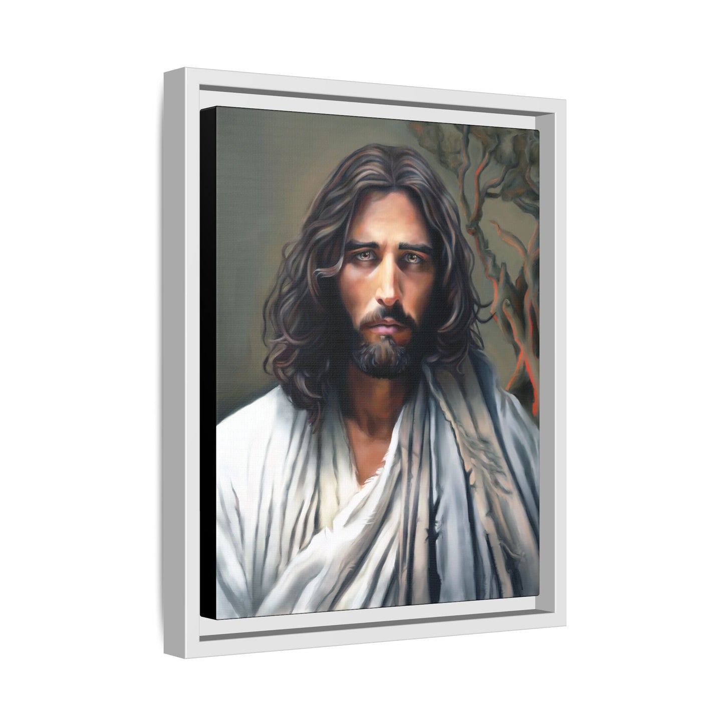 The End of Suffering, Jesus in Gethsemane, Fine Art Canvas Print, Christian Art, Jesus Artwork, Matte Canvas, Stretched, 0.75"