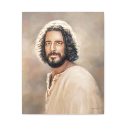 Jesus Christ Portrait, Fine Art Canvas Print, multiple sizes, The Chosen Artwork of Jesus Painting, Gift for Christian Homes