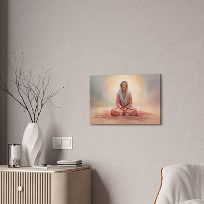 Stillness Fine Art Canvas Print, Female Discipleship, Gift for Her, Religious Gift for Her, Young Women Gift, Relief Society Gift, LDS artwork