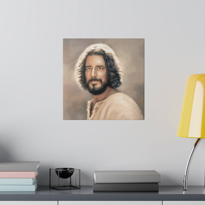 You Belong, Jesus Christ Portrait, Fine Art Canvas Print, The Chosen Artwork of Jesus Painting 12x16