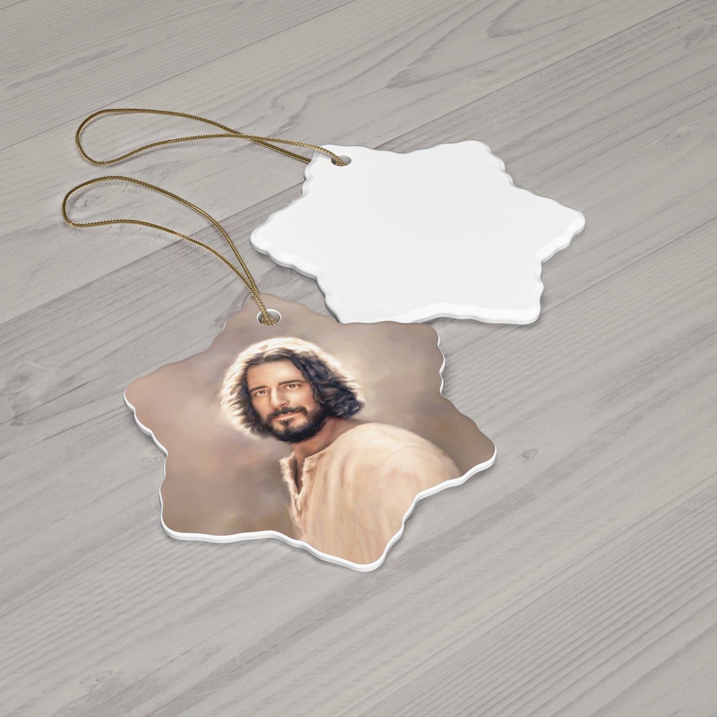 You Belong Jesus Christ Christmas Ornament, The Chosen Inspired Art, Christian Gift, Jonathon Roumie,