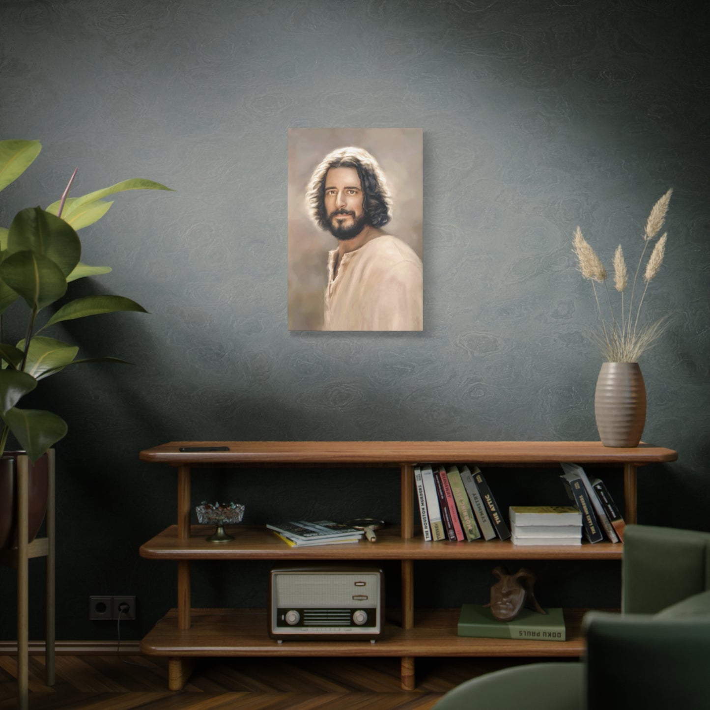 You Belong Jesus Christ Portrait, Fine Art Canvas Print, 16x20 and 5 other sizes, inspired by The Chosen Artwork of Jesus Painting