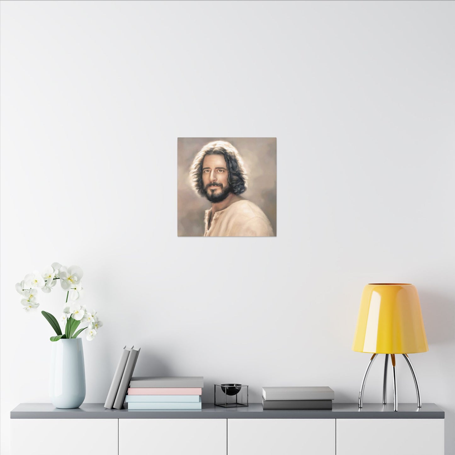 You Belong, Jesus Christ Portrait, Fine Art Canvas Print, Inspired by The Chosen Artwork of Jesus Painting