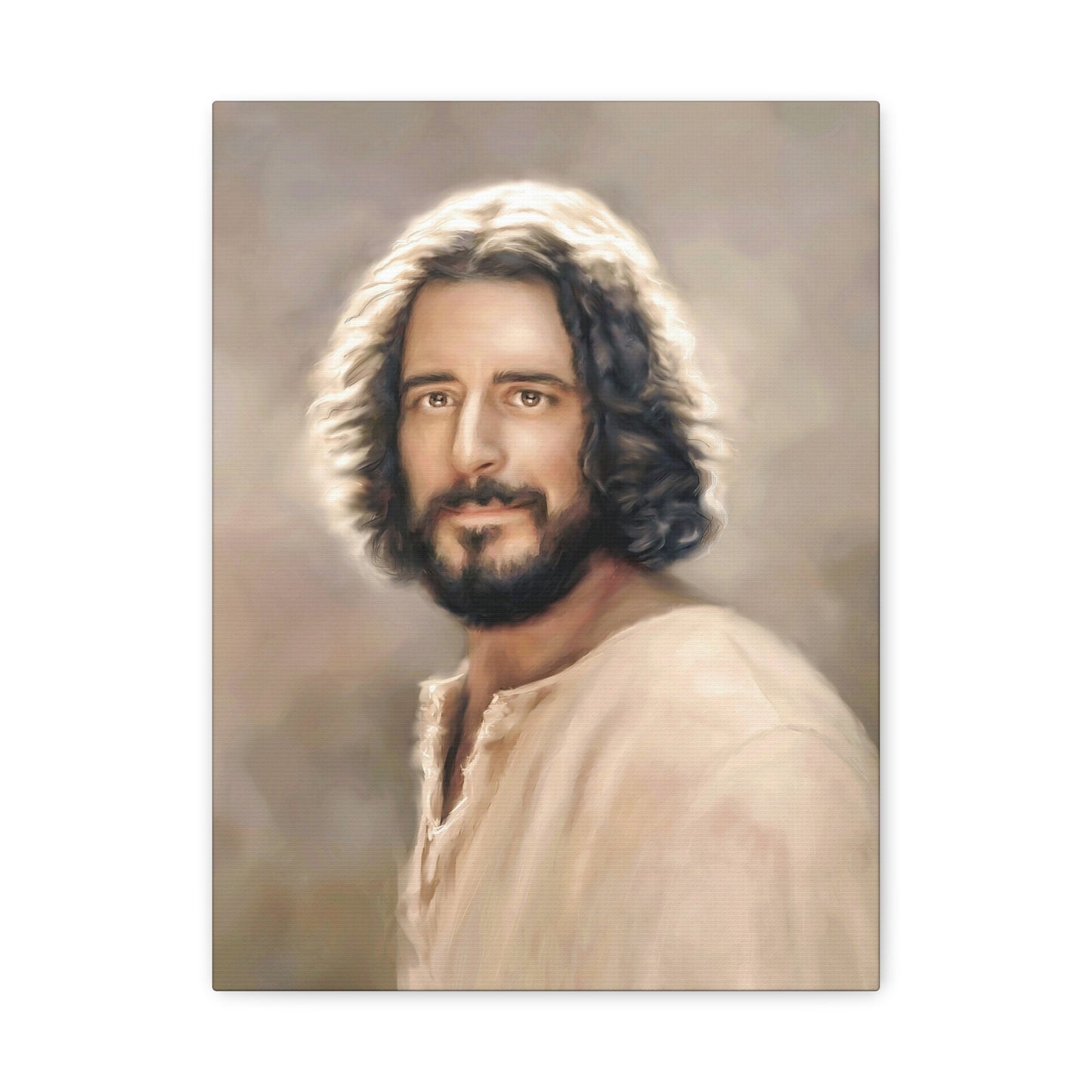 You Belong, Jesus Christ Portrait, Fine Art Canvas Print, multiple sizes, inspired by The Chosen Artwork of Jesus Painting, Gift for Christian Homes