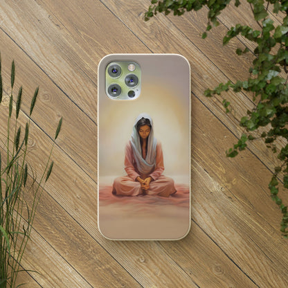 Stillness Spiritual Phone Case, Fun and Stylish, meditation, Stillness, Missionary, Quiet reminder, mindfulness, Beauty, Unique Gift for her