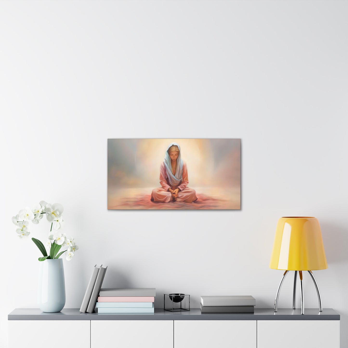 Stillness, Fine Art Canvas Print, Female Discipleship