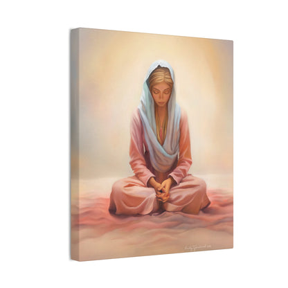 Stillness Fine Art Canvas Print, Female Discipleship, Gift for Her, Religious Gift for Her, Young Women Gift, Relief Society Gift, LDS artwork