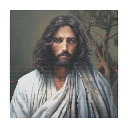 Portrait of Christ, Fine Art Canvas Print, Christian Art, Beautiful Jesus Artwork, Jesus Christ Gift