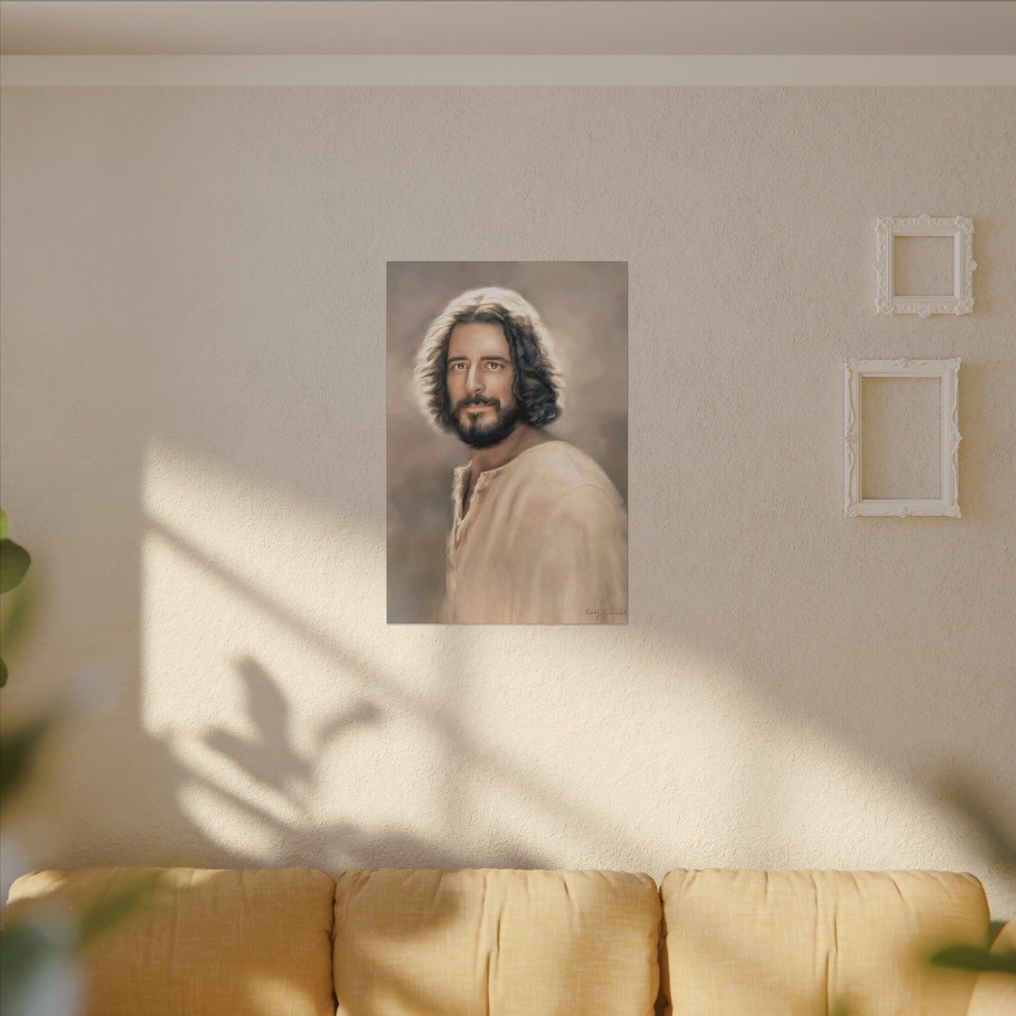 You Belong, Jesus Christ Portrait, Fine Art Canvas Print, Inspired by The Chosen Artwork of Jesus Painting
