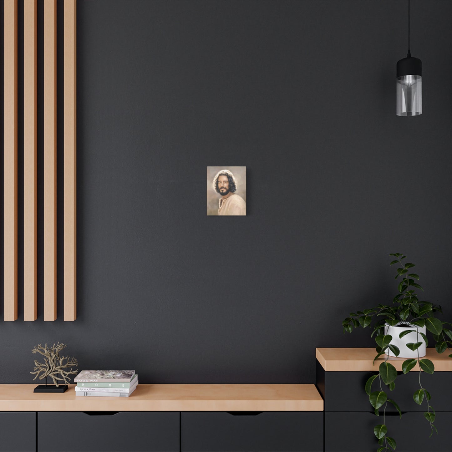 You Belong Jesus Christ Portrait, Fine Art Canvas Print, 16x20 and 5 other sizes, inspired by The Chosen Artwork of Jesus Painting