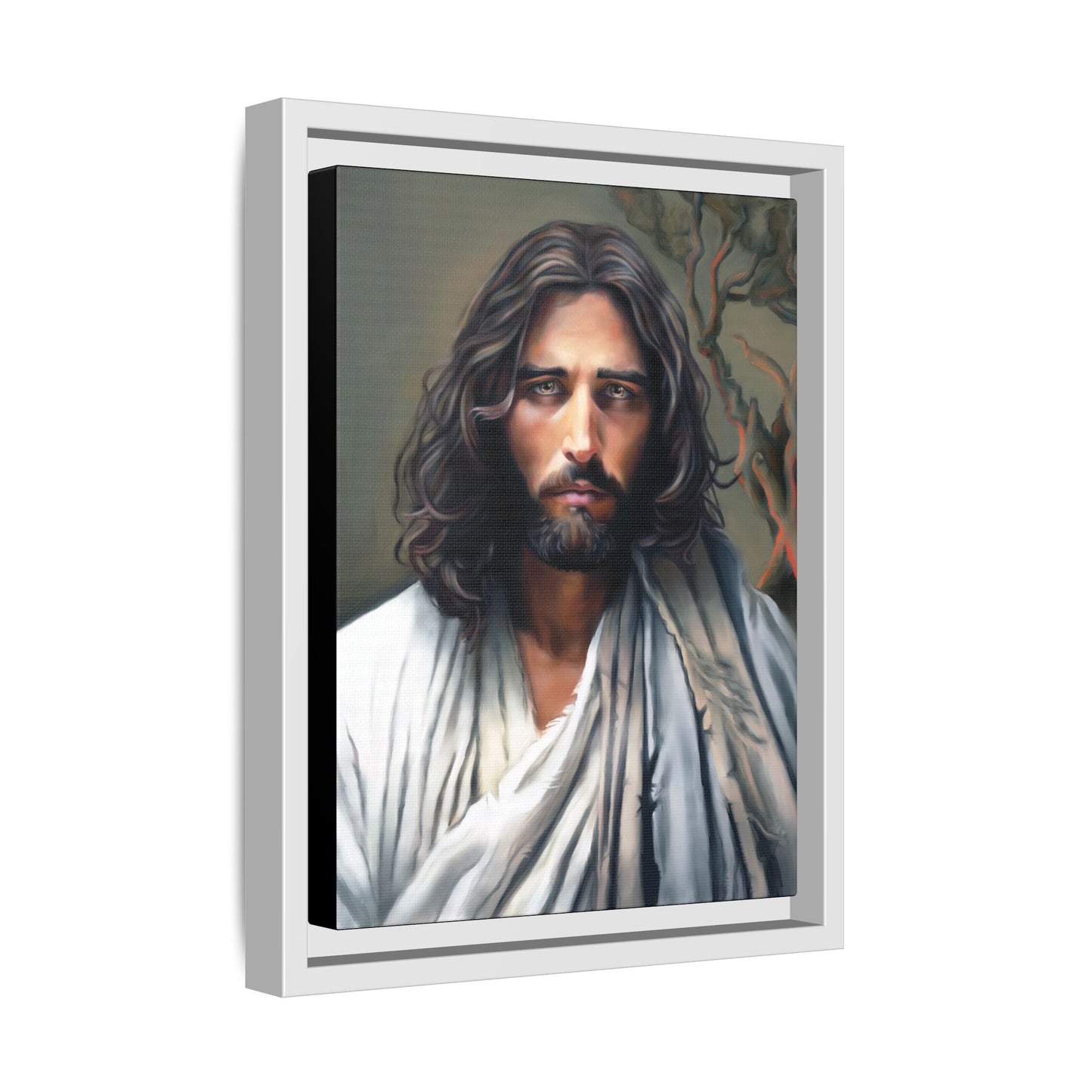 The End of Suffering, Jesus in Gethsemane, Fine Art Canvas Print, Christian Art, Jesus Artwork, Matte Canvas, Stretched, 0.75"