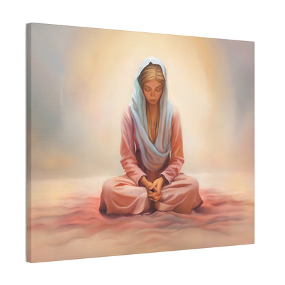 Stillness Fine Art Canvas Print, Female Discipleship, Gift for Her, Religious Gift for Her, Young Women Gift, Relief Society Gift, LDS artwork