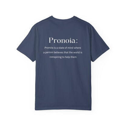 Pronoia Definition Shirt Fun Garment-Dyed T-shirt unisex