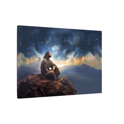 Jesus With The Stars, Fine Art Canvas Print, many sizes, Canvas, Christian Gift, Christian art, Missionary Gift