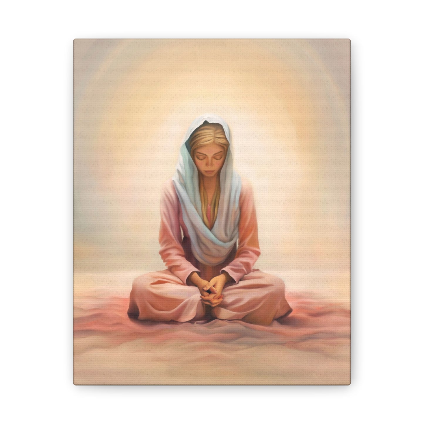 Stillness Fine Art Canvas Print, Female Discipleship, Gift for Her, Religious Gift for Her, Young Women Gift, Relief Society Gift, LDS artwork