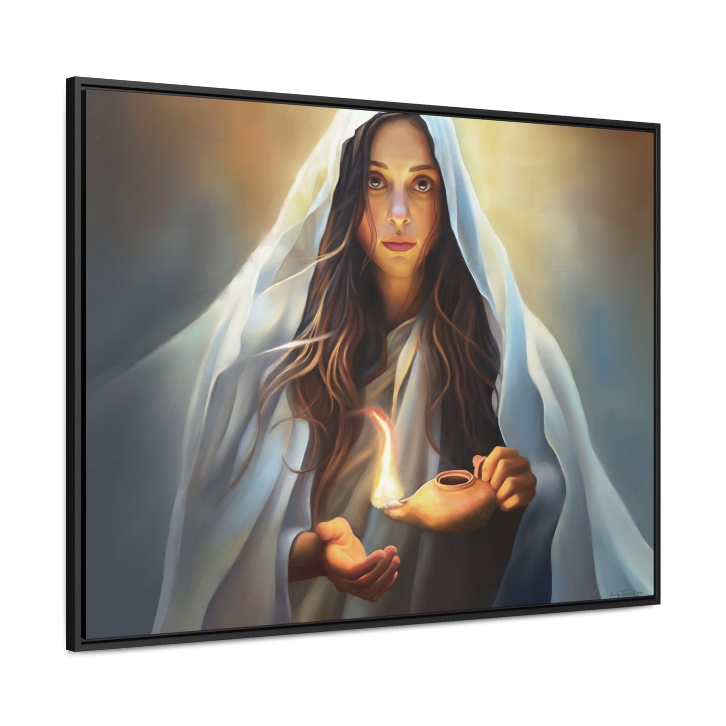 Mary Magdalene, Female Discipleship, Fine Art Canvas Print, Framed, Beautiful Christian Artwork, Disciples of Jesus Christ Art, Gift Ideas for her