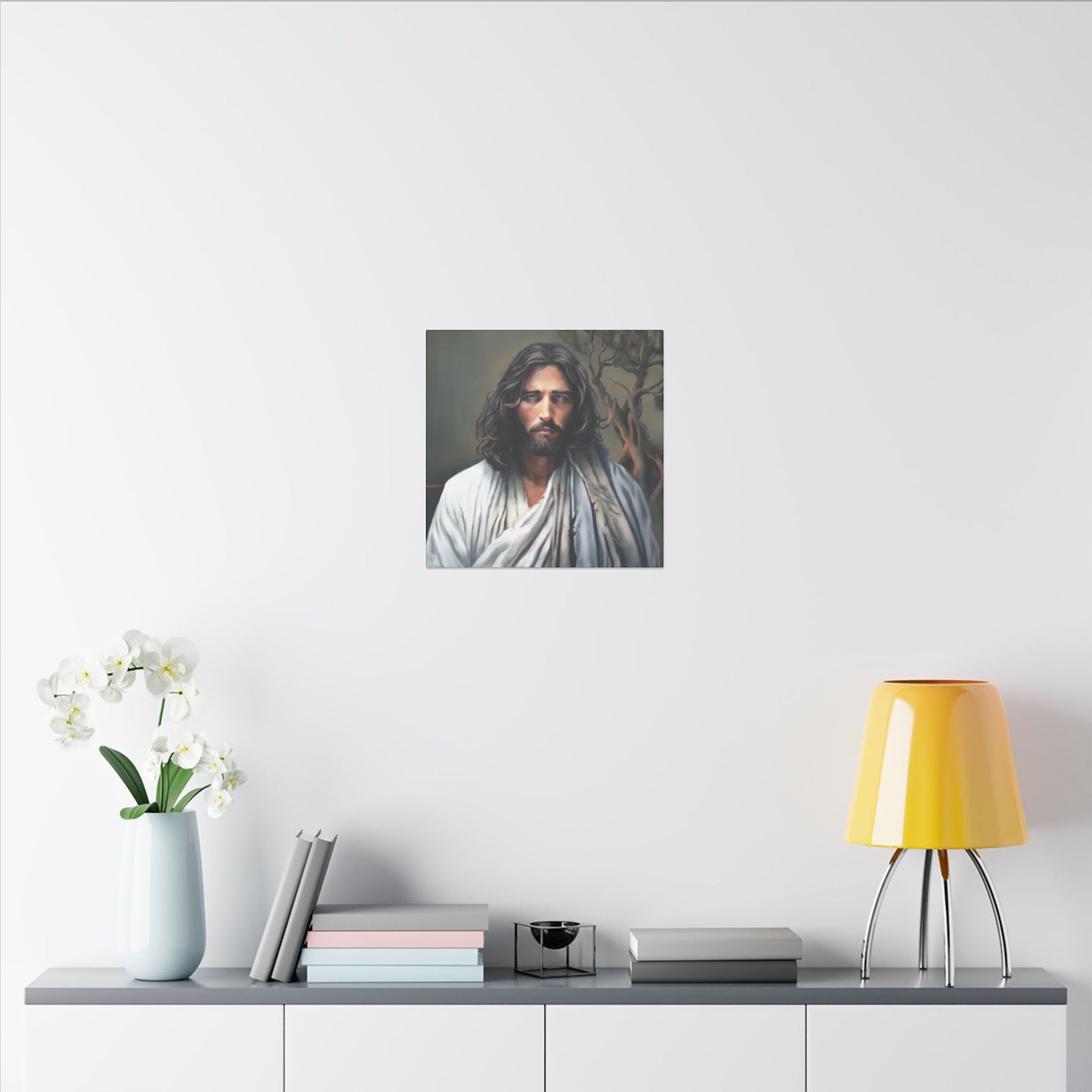 Portrait of Christ, Fine Art Canvas Print, Christian Art, Beautiful Jesus Artwork, Jesus Christ Gift