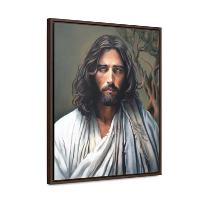 Jesus Christ Portrait, Fine Art Canvas Print, Framed, Jesus Christ Christian Art, Christian Art, Jesus Christ Decor