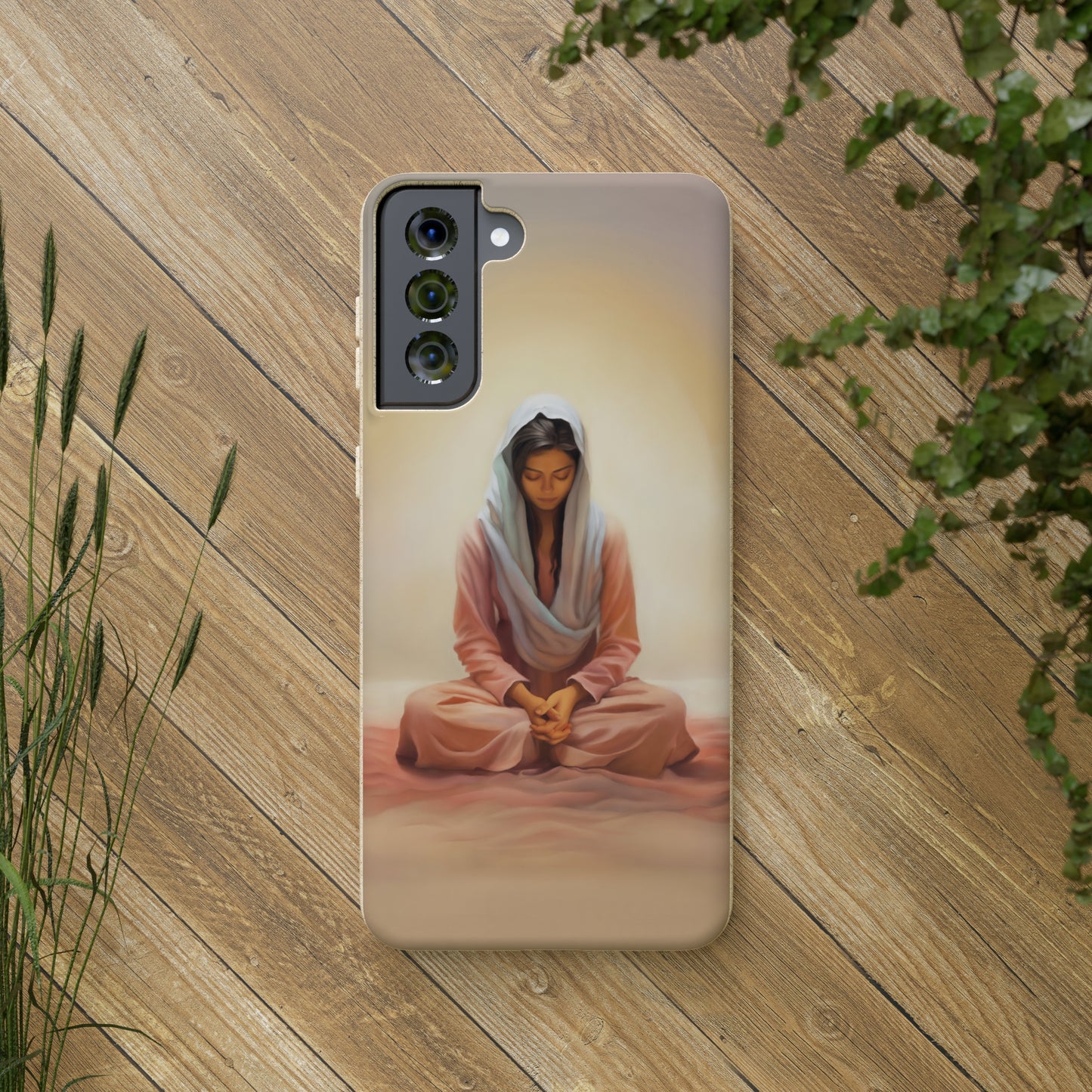 Spiritual Phone Case, Fun and Stylish, meditation, Stillness, Peace, Quiet reminder, mindfulness, Beauty, Unique Gift for her