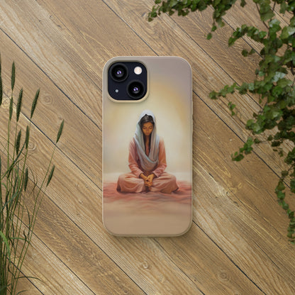 Spiritual Phone Case, Fun and Stylish, meditation, Stillness, Peace, Quiet reminder, mindfulness, Beauty, Unique Gift for her