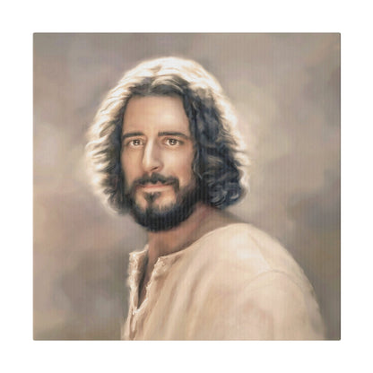 You Belong, Jesus Christ Portrait, Fine Art Canvas Print, The Chosen Artwork of Jesus Painting 12x16