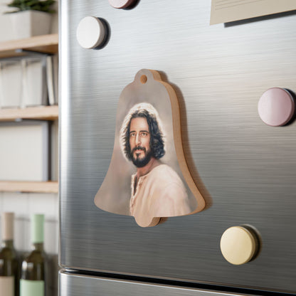 Jesus Christ Ornament or Refrigerator Magnet, Christmas Gift for Christians, Different shapes, Christian Art, Christian Gift