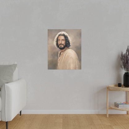 You Belong, Jesus Christ Portrait, Fine Art Canvas Print, The Chosen Artwork of Jesus Painting 12x16