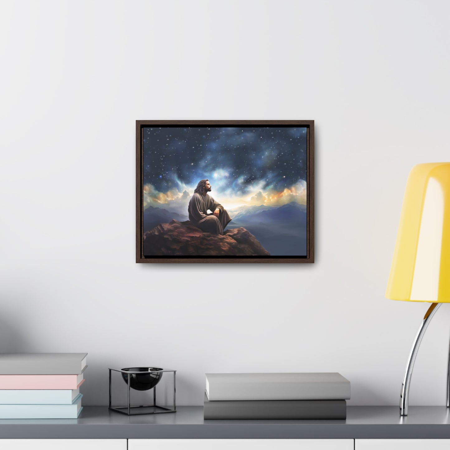 Jesus With The Stars, Fine Art Canvas Print, Many Sizes, Christian Art, Missionary Gifts