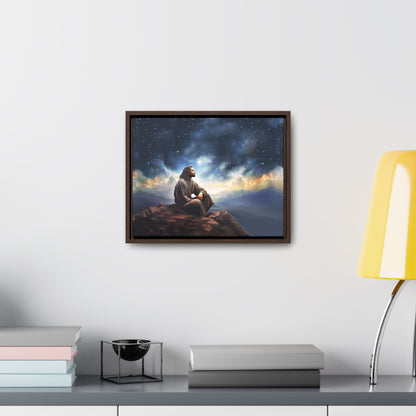 Jesus With The Stars, Fine Art Canvas Print, Many Sizes, Christian Art, Missionary Gifts