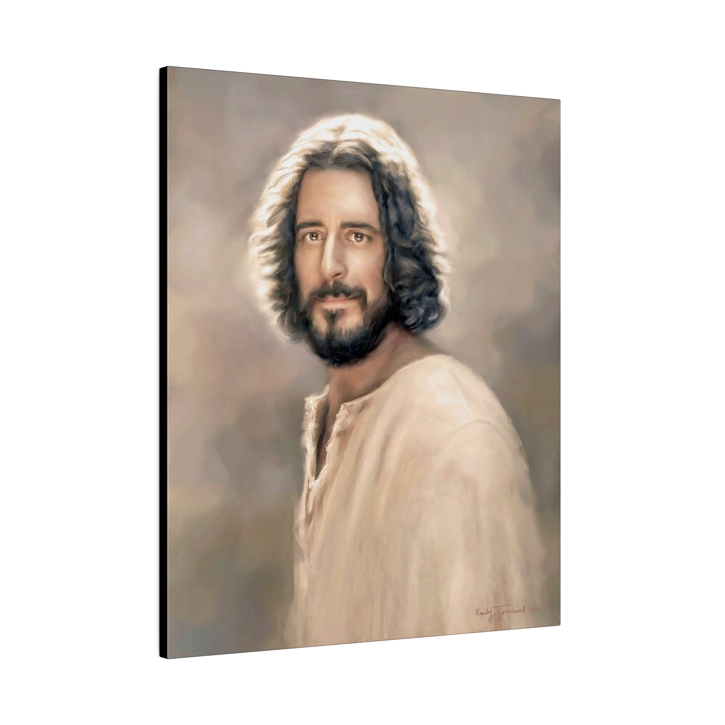 You Belong, Jesus Christ Portrait, Fine Art Canvas Print, The Chosen Artwork of Jesus Painting 12x16