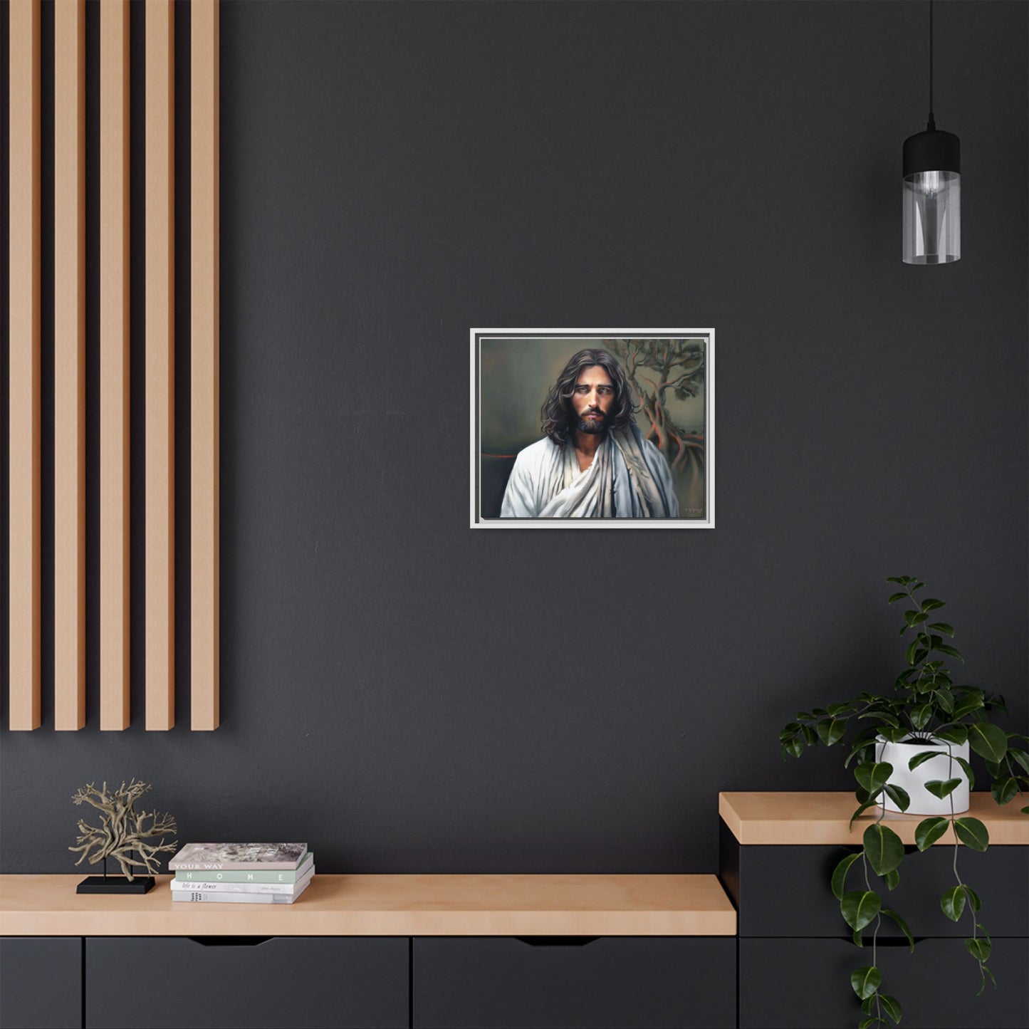 The End of Suffering, Jesus in Gethsemane, Fine Art Canvas Print, Christian Art, Jesus Artwork, Matte Canvas, Stretched, 0.75"