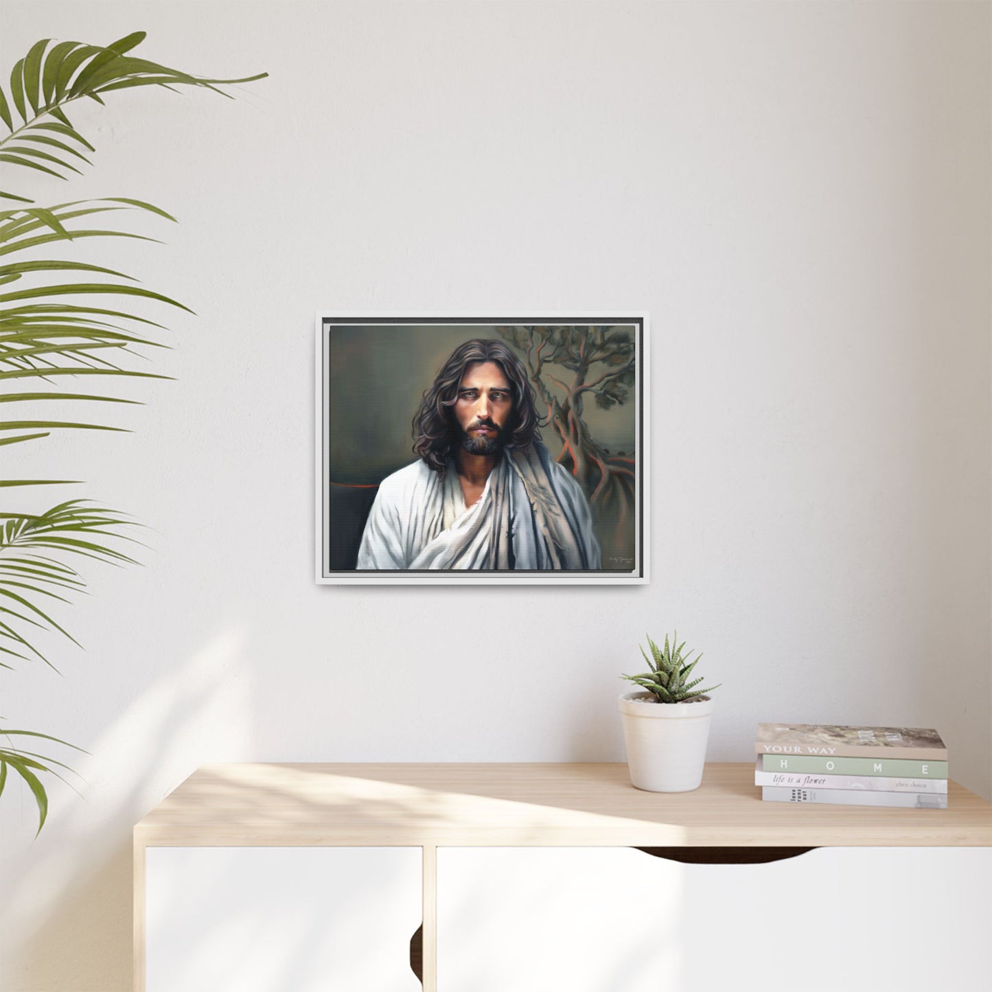 The End of Suffering, Jesus in Gethsemane, Fine Art Canvas Print, Christian Art, Jesus Artwork, Matte Canvas, Stretched, 0.75"