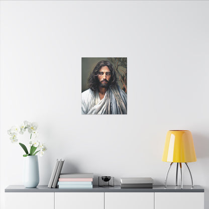 The End of Suffering Portrait of Christ, Fine Art Canvas Print, Christian Art, Beautiful Jesus Artwork, Jesus Christ Gift