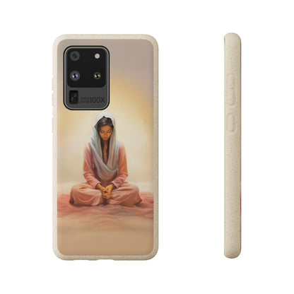 Spiritual Phone Case, Fun and Stylish, meditation, Stillness, Peace, Quiet reminder, mindfulness, Beauty, Unique Gift for her