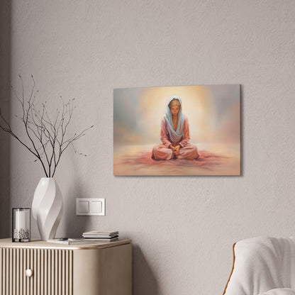 Stillness Fine Art Canvas Print, Female Discipleship, Gift for Her, Religious Gift for Her, Young Women Gift, Relief Society Gift, LDS artwork