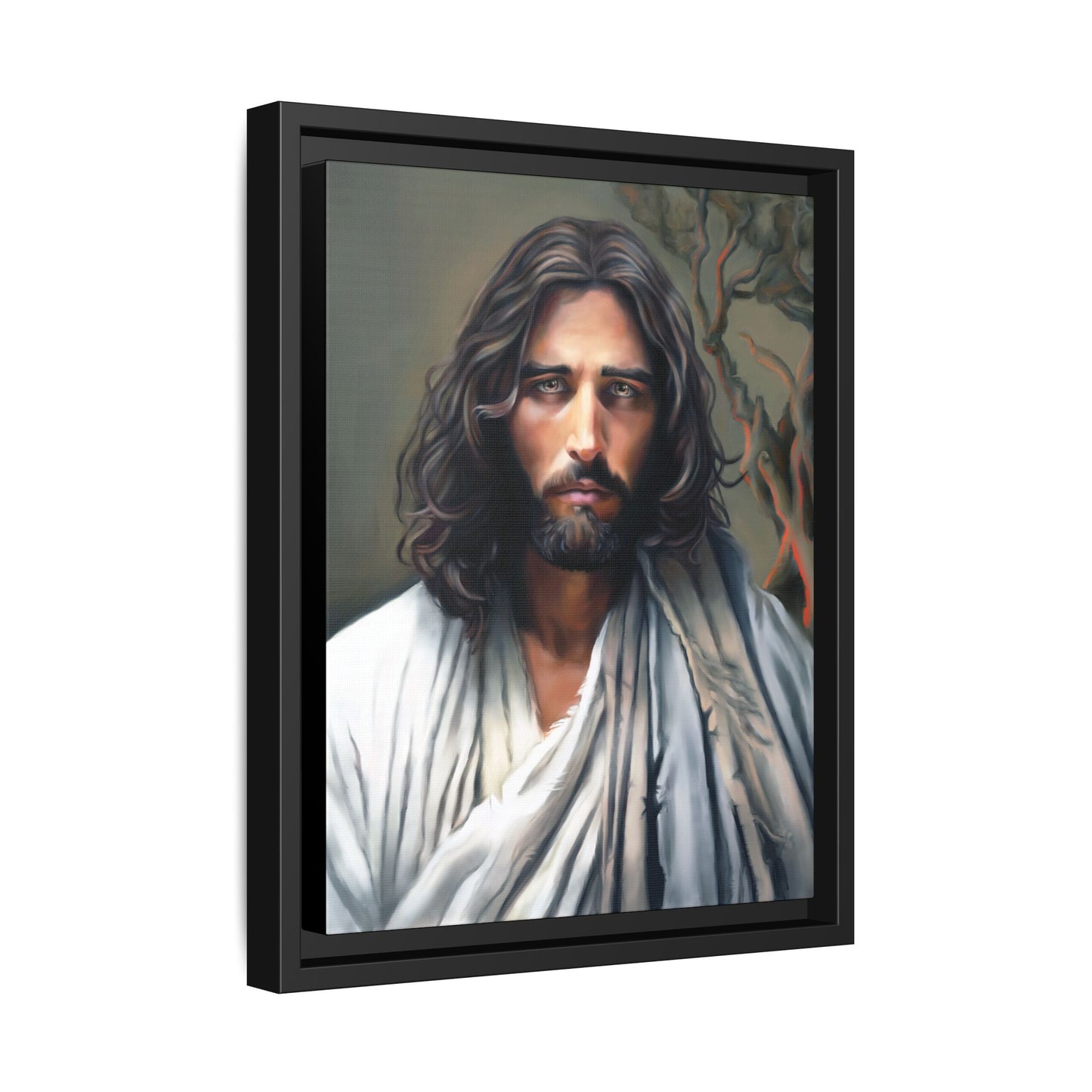 The End of Suffering, Jesus in Gethsemane, Fine Art Canvas Print, Christian Art, Jesus Artwork, Matte Canvas, Stretched, 0.75"