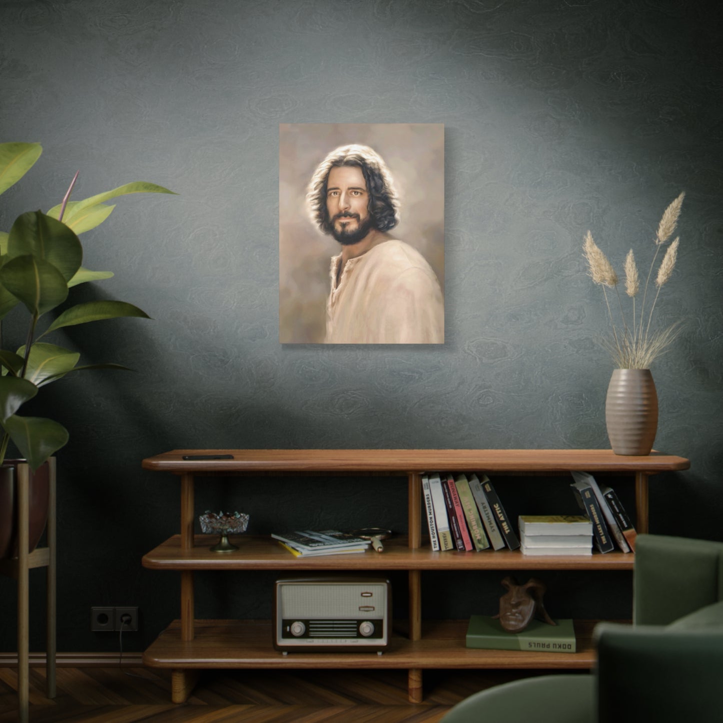 You Belong Jesus Christ Portrait, Fine Art Canvas Print, 16x20 and 5 other sizes, inspired by The Chosen Artwork of Jesus Painting