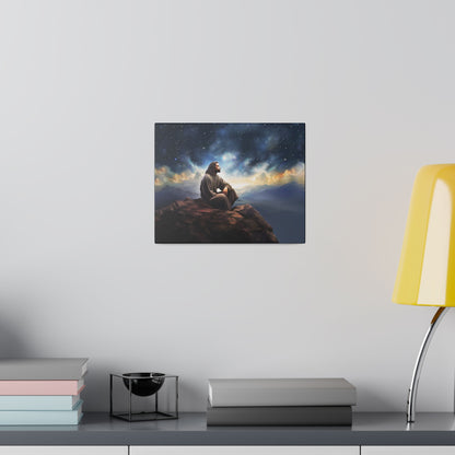 Jesus With The Stars, Fine Art Canvas Print, many sizes, Canvas, Christian Gift, Christian art