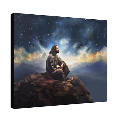 Jesus With The Stars, Fine Art Canvas Print, many sizes, Canvas, Christian Gift, Christian art